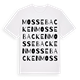 Mossebacken ordlek t-shirt
