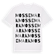Mossemark ordlek t-shirt
