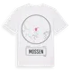 White t-shirt med Mossen t-shirt