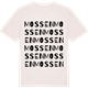 Vintage White t-shirt med Mossen ordlek t-shirt