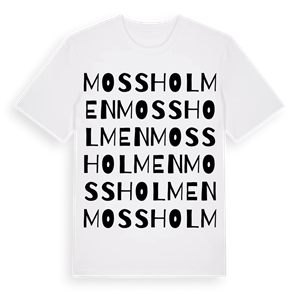 Mossholmen ordlek t-shirt – ekologisk bomull t-shirt från Pinshirt