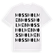 Mossholmen ordlek t-shirt