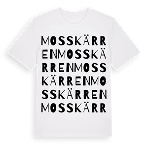 Mosskärren ordlek t-shirt – ekologisk bomull t-shirt från Pinshirt