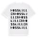 Mosskullen ordlek t-shirt