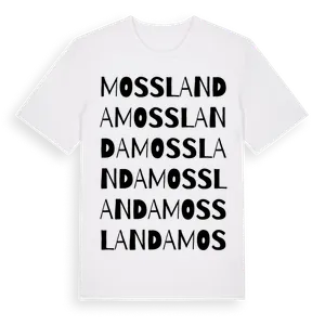 Mosslanda ordlek t-shirt – ekologisk bomull t-shirt från Pinshirt