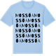 Blue Soul t-shirt med Mossöa ordlek t-shirt
