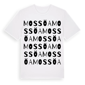 Mossöa ordlek t-shirt – ekologisk bomull t-shirt från Pinshirt