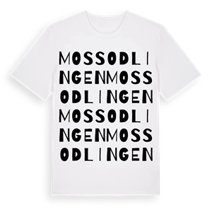 Mossodlingen ordlek t-shirt – ekologisk bomull t-shirt från Pinshirt