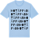 Blue Soul t-shirt med Motäppan ordlek t-shirt