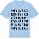 Blue Soul t-shirt med Movikskärr ordlek t-shirt