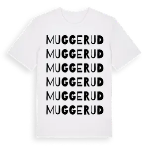 Muggerud ordlek t-shirt – ekologisk bomull t-shirt från Pinshirt