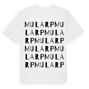 Mularp ordlek t-shirt – ekologisk bomull t-shirt från Pinshirt