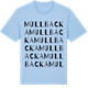 Blue Soul t-shirt med Mullbacka ordlek t-shirt