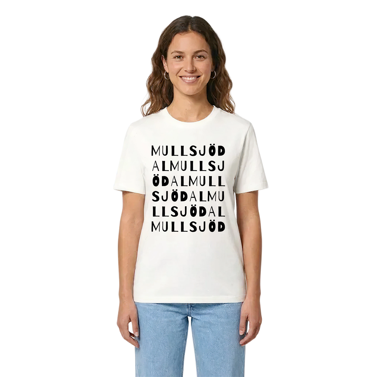 Mullsjödal ordlek t-shirt i miljö