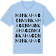Blue Soul t-shirt med Munkahagen ordlek t-shirt