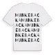Munkebacka ordlek t-shirt