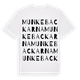 Munkebackarna ordlek t-shirt