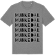 Mid Heather Gray t-shirt med Munkedal ordlek t-shirt