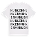 Munken ordlek t-shirt