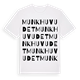 Munkhuvudet ordlek t-shirt