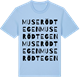 Blue Soul t-shirt med Muserödtegen ordlek t-shirt