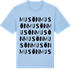 Blue Soul t-shirt med Musön ordlek t-shirt