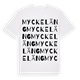 Myckeläng ordlek t-shirt