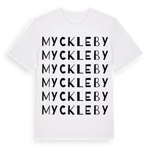 Myckleby ordlek t-shirt – ekologisk bomull t-shirt från Pinshirt