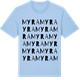 Blue Soul t-shirt med Myra ordlek t-shirt