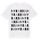 Myrarna ordlek t-shirt