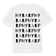 Myrarp ordlek t-shirt