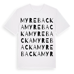 Myrebacka ordlek t-shirt – ekologisk bomull t-shirt från Pinshirt