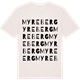 Vintage White t-shirt med Myreberg ordlek t-shirt