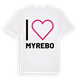Jag älskar Myrebo t-shirt stort tryck