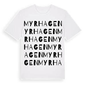Myrhagen ordlek t-shirt – ekologisk bomull t-shirt från Pinshirt