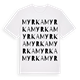 Myrka ordlek t-shirt