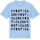 Blue Soul t-shirt med Myrstacken ordlek t-shirt