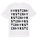Myrsten ordlek t-shirt