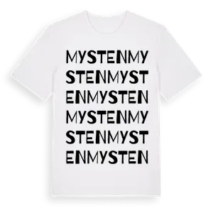 Mysten ordlek t-shirt – ekologisk bomull t-shirt från Pinshirt