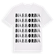 Nabborna ordlek t-shirt