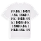 Nanking ordlek t-shirt