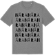 Mid Heather Gray t-shirt med Nära ordlek t-shirt