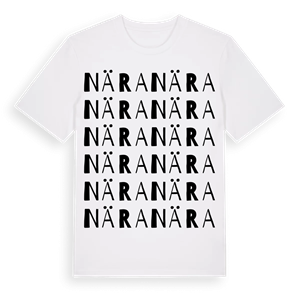 Nära ordlek t-shirt – ekologisk bomull t-shirt från Pinshirt
