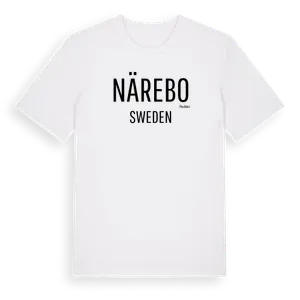 Närebo i Sverige t-shirt – ekologisk bomull t-shirt från Pinshirt