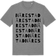 Mid Heather Gray t-shirt med Närestad ordlek t-shirt