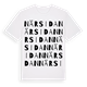 Närsidan ordlek t-shirt