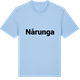 Blue Soul t-shirt med Nårunga fetstil t-shirt