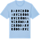 Blue Soul t-shirt med Narveröd ordlek t-shirt