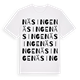 Näsinge ordlek t-shirt