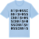 Blue Soul t-shirt med Näsmossen ordlek t-shirt